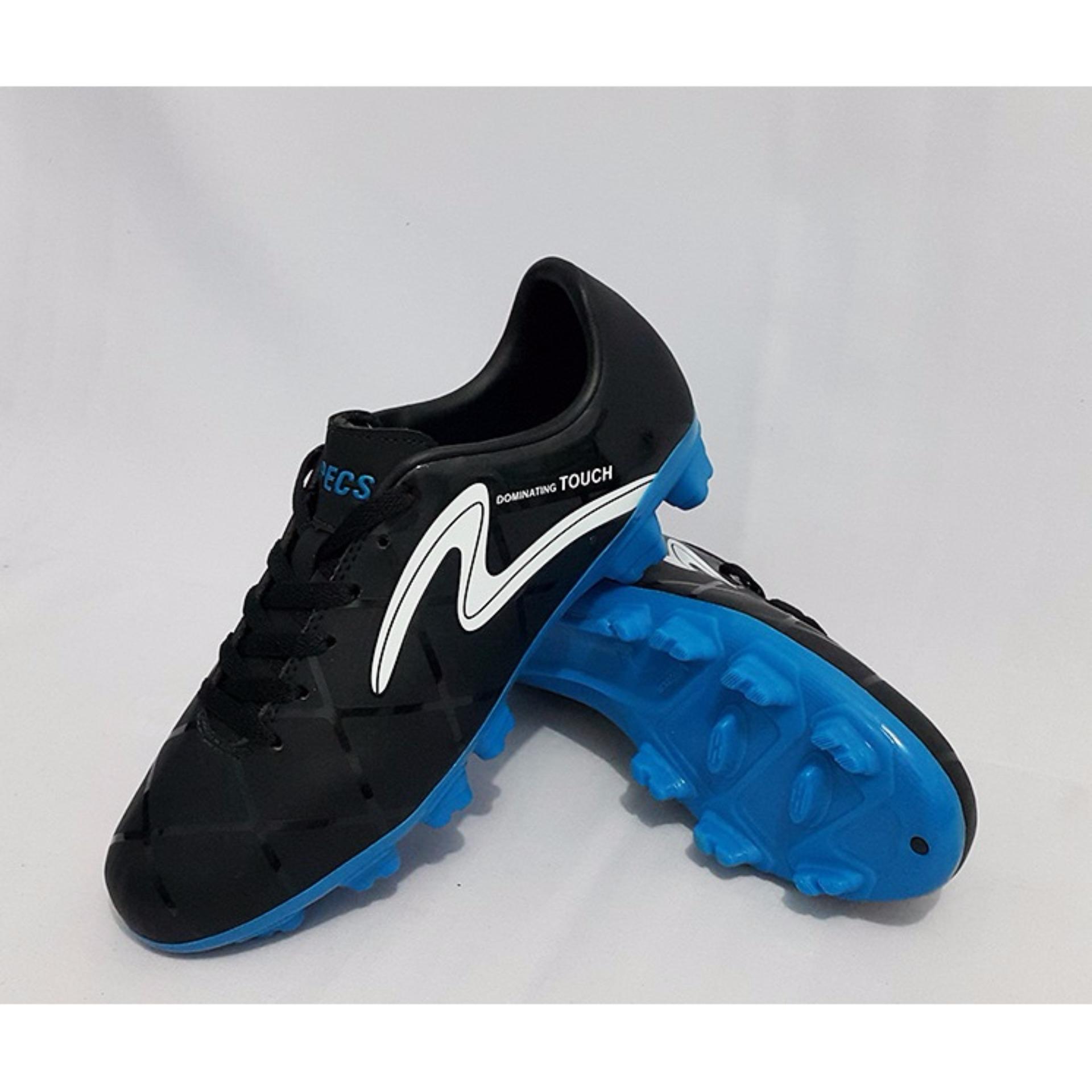 Sepatu Specs Bola Diablo Fg - Black White Rock Blue