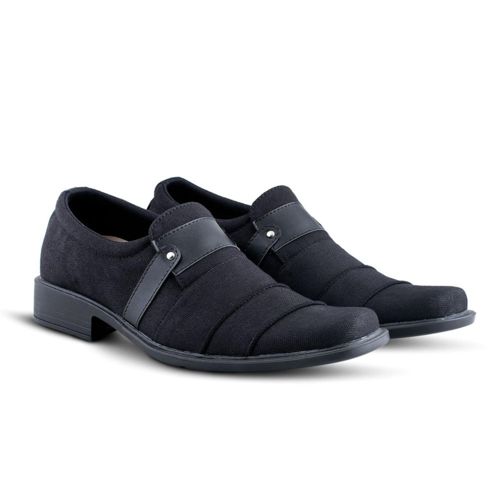 Sepatu VR 370 Sepatu Formal Pria Untuk Kerja Kantor  - Hitam