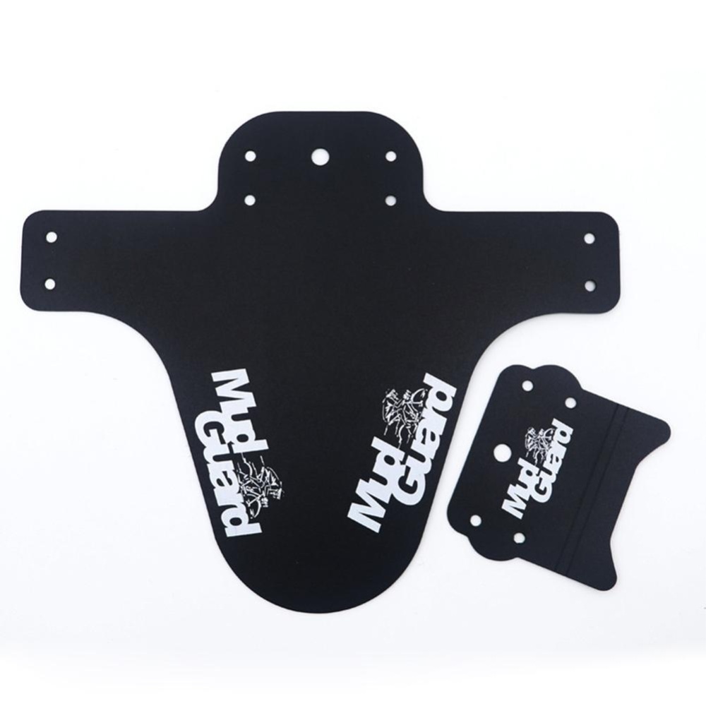 Sepeda Fender Gunung Bersepeda Bagian Belakang Mudguard Set MTB ROAD Sepeda Aksesoris Warna: Putih-Intl