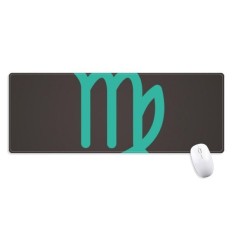 September Agustus Virgo Rasi Non-slip Alas Mouse Besar Diperpanjang Permainan Kantor Titched Tepi Computer Alas Hadiah-Internasional