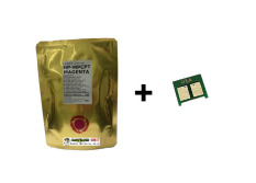 Serbuk Toner Laserjet HP 1025 MAGENTA + Chip Japan (CE313)
