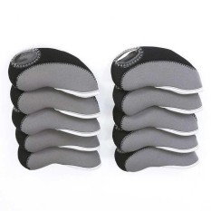 Set dari 10 Golf Club Kepala Sarung Wedge Pelindung Headcovers Golf Aksesoris-Internasional