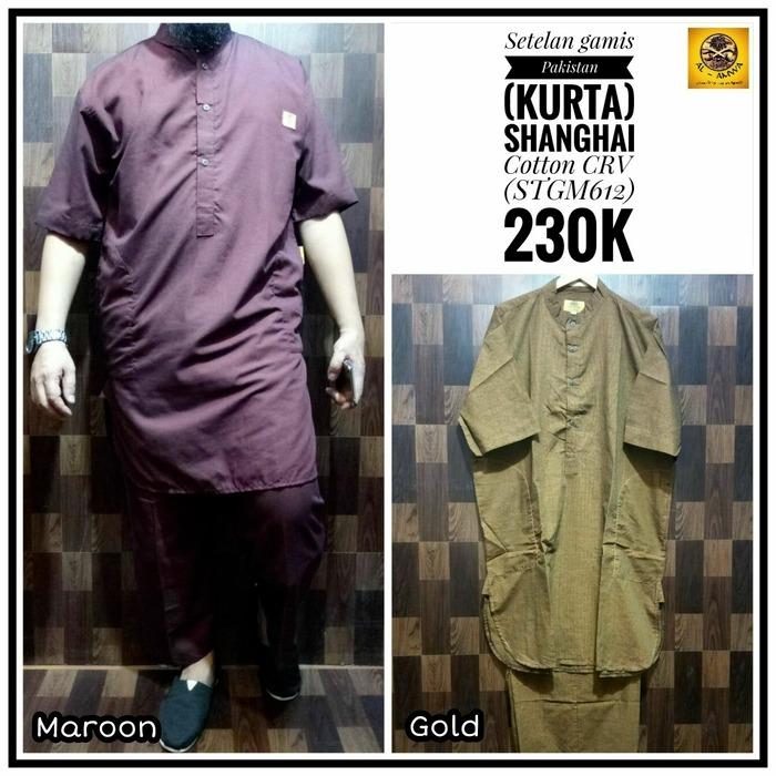 Setelan Gamis Pria / Baju Gamis / Gamis Kurta / Baju Koko / Koko Kurta / Kemeja Koko / Busana Muslim Pria / Kurta Pakistan AL Amwa