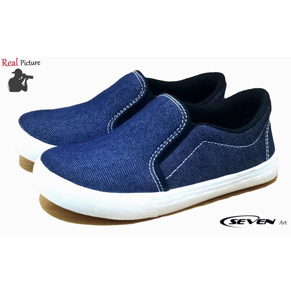 Seven Sepatu Anak Denim-MGN