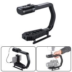 Sevenoak MicRig Stereo Video & Pegangan Rekaman Audio With Mikrofon 1 Stop Solution For DSLR Camcorder Aksi Kamera smartphone ^ -Intl