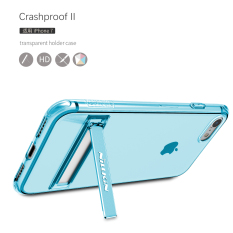 Untuk iPhone 7 Case NILLKIN TPU Transparan Lembut Case untuk iPhone 7 Yg Tahan Pukulan 2nd Case Merek Penutup Belakang dengan Paket Ritel (Abu-abu) -Intl
