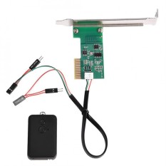 Shanyu Mini Desktop Buah Jarak Jauh Pengendali 20 M Nirkabel Restart Sakelar Mematikan Komputer (PCI)-Internasional