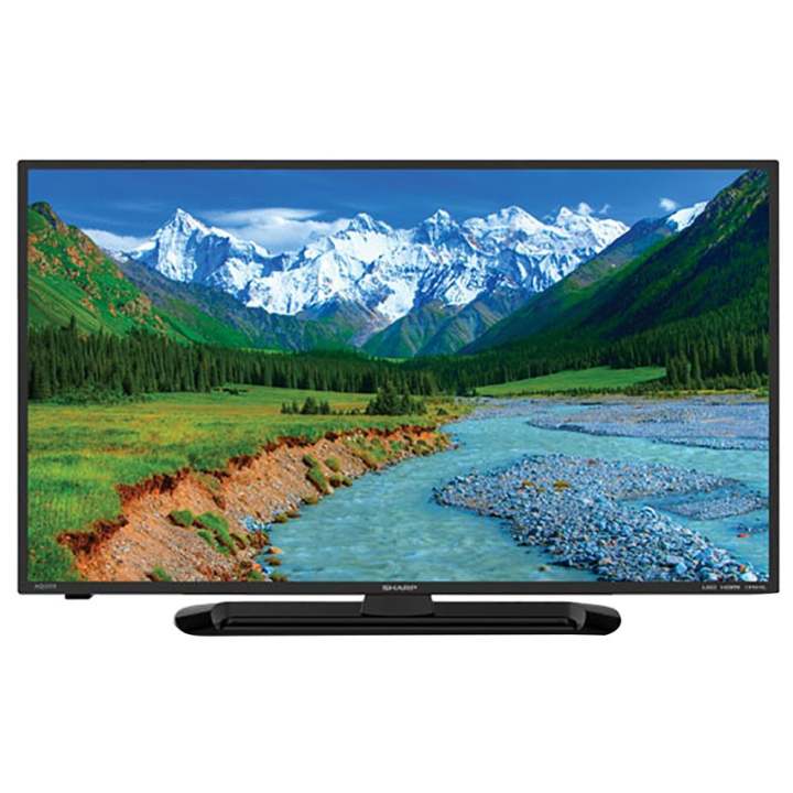sharp 32 inch led hd tv - hitam (model lc-32le265i)