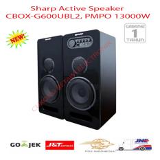 SHARP CBOX-G600UBL 2 Speaker Active - Hitam-Promo