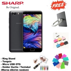 Sharp R1S - 3/32GB - 5000MAH - 13+5/5MP - Garansi Resmi - (Free 4 Item Accessories )