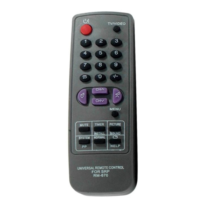 Sharp Remote Control untuk TV Tabung & CRT
