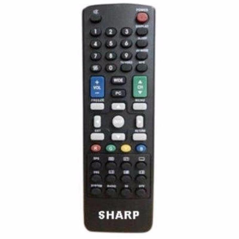 Sharp Remote LCD/LED cocok untuk semua tv led sharp conec -hitam