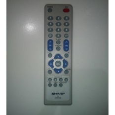 Sharp Remote TV Tabung Flat - Putih