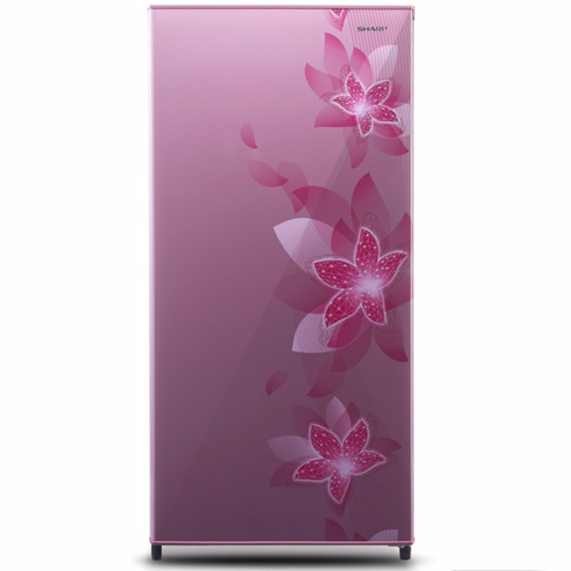 Sharp SJN 181 D-FP Lemari Es 1 Pintu 160 L - Pink - Khusus Jakarta & Bekasi Kota