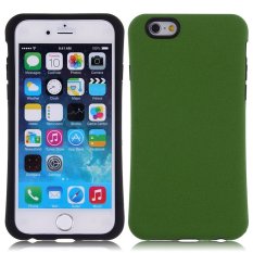 Hibrida Antikejut PC + TPU Pelindung Sarung Kover untuk iPhone 6 4.7