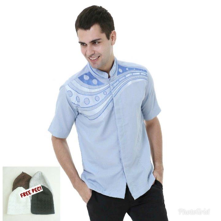 SHOHIB Baju Koko Lengan Pendek ZUBAIR