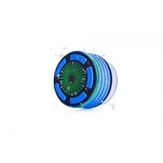 Shower Radio-ZOMOM Ultra Portable Wireless Bluetooth Speaker dengan Waterproof IPX7 dan LED Mood Lampu. HD Suara dan Bass untuk IPhone IPod IPad Ponsel (Biru)-Intl