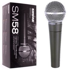 Shure Mic Kabel SM 58 LC + Kabel 5 meter Suara Bagus