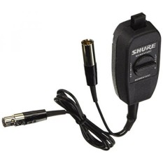 Shure WA360 Dalam-Tali Mute Sakelar untuk LX1, PG1, PGX1, SC, SLX, T1, u1, UC1, ULX1 dan UR1 Pemancar Bodypack-Internasional