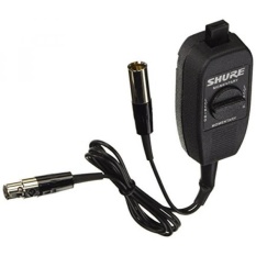 Shure WA360 Dalam-Tali Mute Sakelar untuk LX1, PG1, PGX1, SC, SLX, T1, u1, UC1, ULX1 dan UR1 Pemancar Bodypack-Internasional
