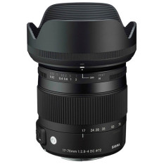 Sigma 17-70mm f/2.8-4 DC Macro OS HSM Lens for Canon - Hitam