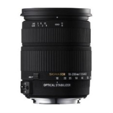Sigma 18-200 Mm F/3.5-6.3 DC Otomatis Focus Os (Optik Penstabil) zoom Lensa untuk Canon Digital SLR Kamera-Internasional