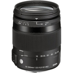 Sigma 18-250mm F3.5-6.3 DC Macro OS HSM for Sony- Hitam