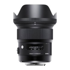 Sigma Lens 24mm f/1.4 DG HSM (A) For Canon - Hitam