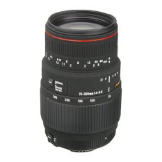 Sigma Lens 70-300mm f/4-5.6 DG Macro For Nikon - Hitam