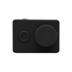 Silicon Case and Lens Cap untuk Action Cam Xiaomi Yi - Hitam