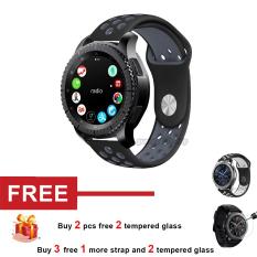 Silicone Band Strap untuk Gear S3 Frontier dan Gear S3 Klasik-Internasional