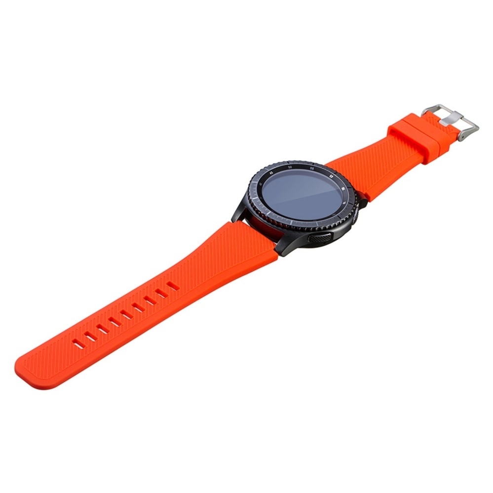Silicone Bracelet Strap Watch Band untuk Samsung Gear S3 Frontier Klasik L Ukuran-Intl