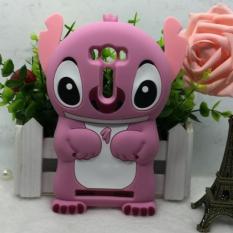 Silicone Case Soft New 3D Cartoon Stitch For ASUS ZenFone 2 Laser ZE500KL ZE500KG 5.0 Inch (Pink) - intl
