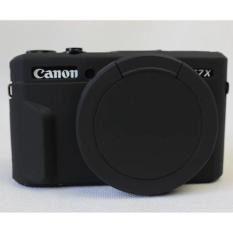 Silicone Karet Camera Case Bag Cover untuk Canon PowerShot G7X Mark 2 G7X II G7X2 G7XII Kamera-Intl