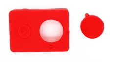 Silicone Softcase For Xiaomi Yi Camera - Merah