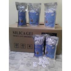 5 pack Silika Gel Blue Atau Silica Gel Biru Dengan ZIPLOCK Penghilang Jamur Kamera dan Lensa