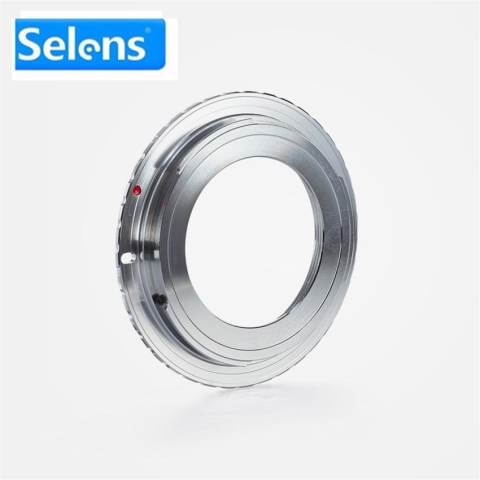 Silver Selens Lens Adapter Ring untuk M42 (Tembaga) -EOS Lensa untuk Kamera Canon EOS EF Mount Lens Adapter Ring-Intl Fotografi Kamera 2