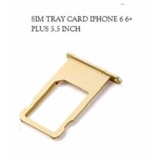 SIM CARD TRAY LOCK SIMTRAY SIMLOCK SIMCARD TEMPAT DUDUKAN KARTU IPHONE 6 6+ PLUS 5.5 GOLD ORI 905269