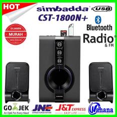 Simbadda Cst-1800n+ Speaker Multimedia Port USB MMC BLUETOOTH