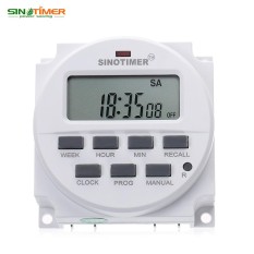 SINOTIMER 220 V Digital Serbaguna Kontrol Diprogram Power Timer Switch-Intl