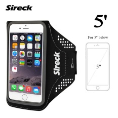 Sireck 5.0 Inches Armband Outdoor Menjalankan Lengan Tas ARM Pouch Arms Paket Jogging Gym Multifungsi Mobile Phone Armband Waterproof Case Cover Holder 4 Warna-Intl