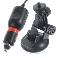 SJCAM 5 V 2A Pengisi Daya Mobil + Cangkir Pengisap Mount untuk SJ4000/SJ5000/M10 Kamera-Intl