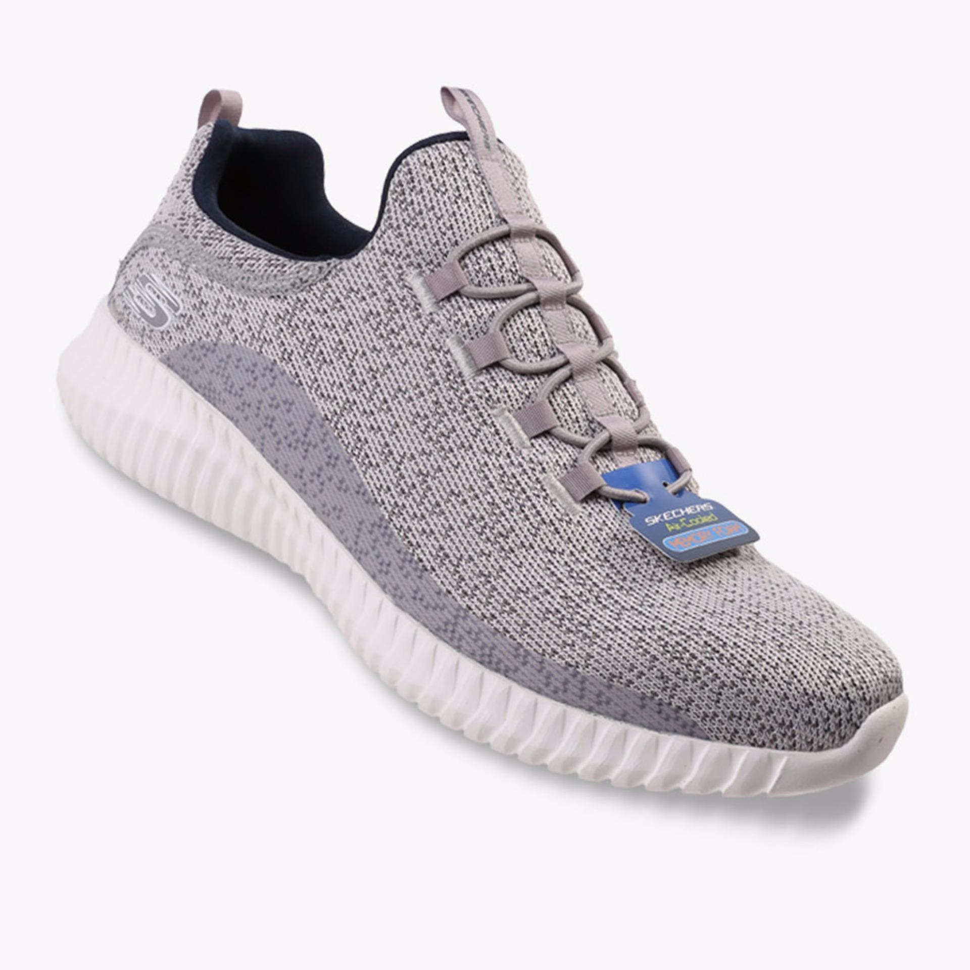 Skechers Elite Flex - Muzzin Men's Sneakers Shoes - Abu-abu
