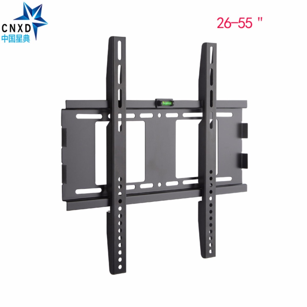 Slim Stabil TV Wall Mount Bracket untuk 26-55 Inch LCD LED 3D Plasma TV Super Strong 88lbs Berat Kapasitas