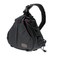 Sling Kamera Digital Tas Selempang untuk DSLR Nikon Sony Canon Pentax Olympus Hitam-Intl