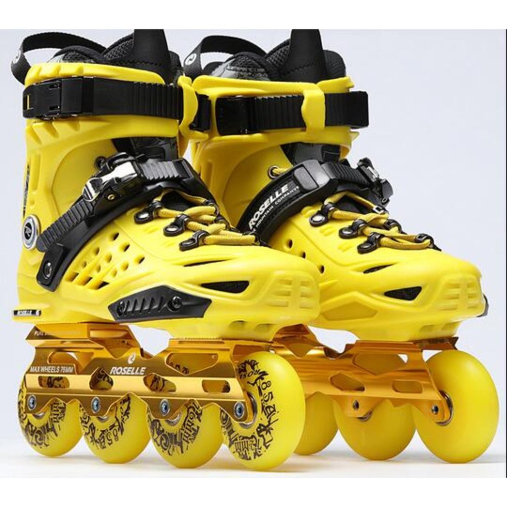 SLM Professional Skate Dewasa Sepatu Inline Skates Fancy Sepatu Roda-Intl