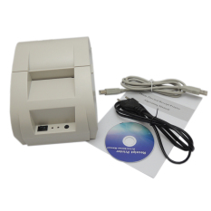 Kecil dan Murah 58mm Thermal Receipt Printer Antarmuka USB I58TP04 Putih Warna-Intl-Intl