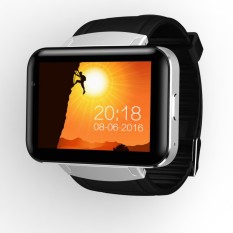 Smart Watch 2.2 Inch IPS HD MTK6572 Dual Core 1.2 GHz 512 MB RAM + 4 GB ROM Android OS 3g WCDMA GPS WIFI Kamera 900 MAh Baterai Smartwatch Ponsel-Intl