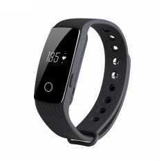 Smart Gelang ID 107 ID107 Watch Heart Rate Monitor RemoteBluetooth Smart Band Gelang Pedometer Kebugaran SmartBand ReminderBl-Intl
