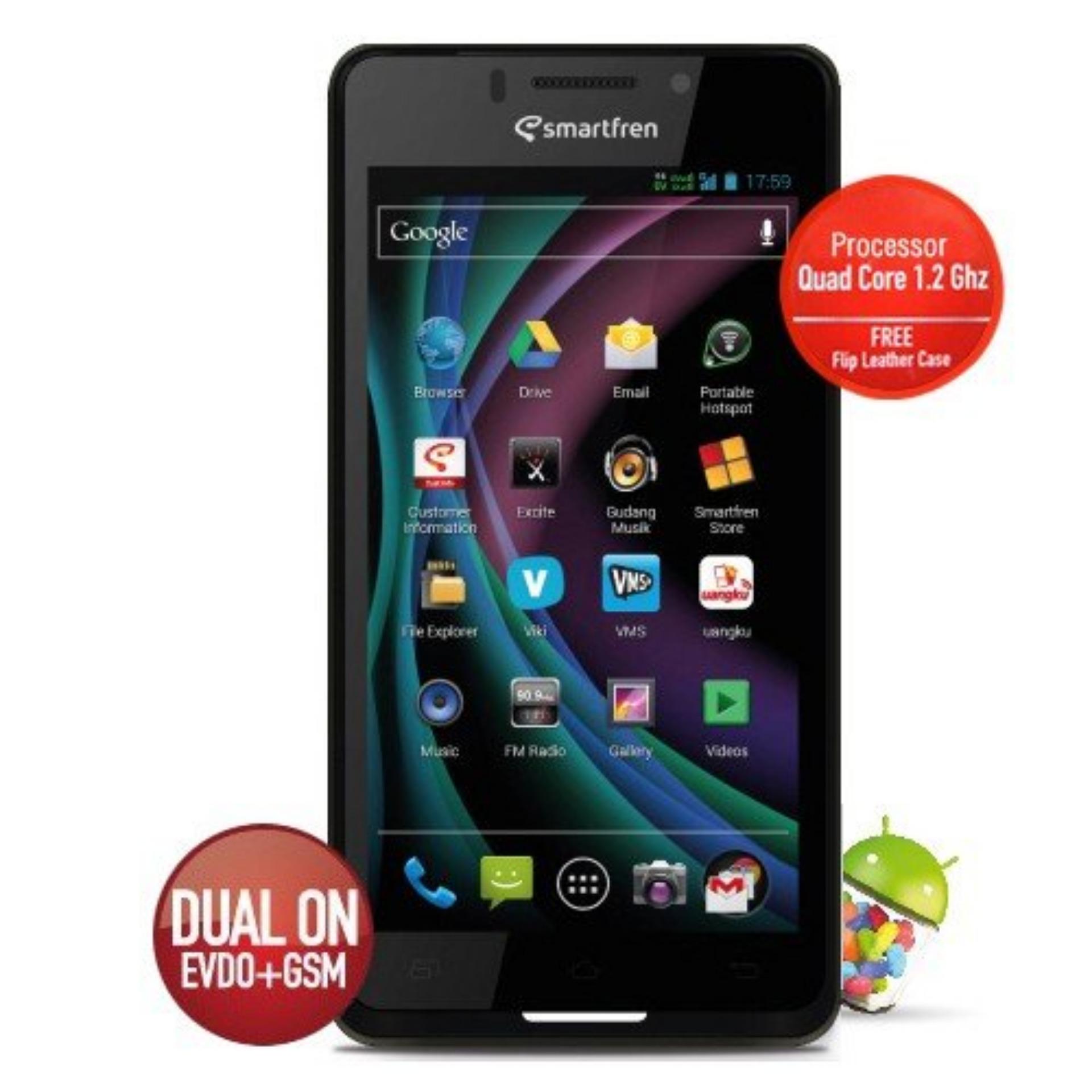Smartfren Andromax B Special edition RAM 2GB ROM 16GB HITAM